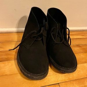 Black Clark’s Desert Boot Women’s